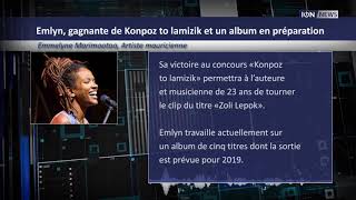 Emlyn, gagnante de Konpoz to lamizik et un album en préparation