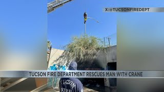 Tucson Fire Department performed unique rescue