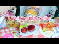 Daily Vlog🌸Irt Produktif🌸Hujan² Bikin Cemilan Pudding Buah Naga Mix Apel&Bolu Kukus Biskuit Roma