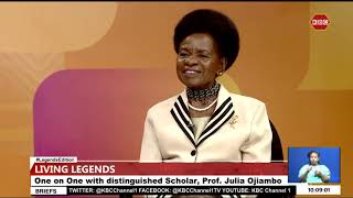 LIVE: Living Legends - One on One with Prof. Julia Ojiambo II 6th May 2023 || www.kbc.co.ke