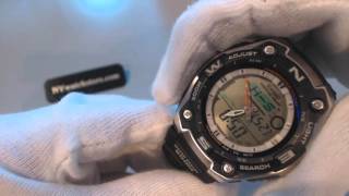 Men's Casio Sport Fishing Gear Thermometer Watch AQW101 1AV