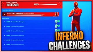 New Challenge Pack Fortnite Videos 9videos Tv - inferno skin pack new free rewards challenges in fortnite