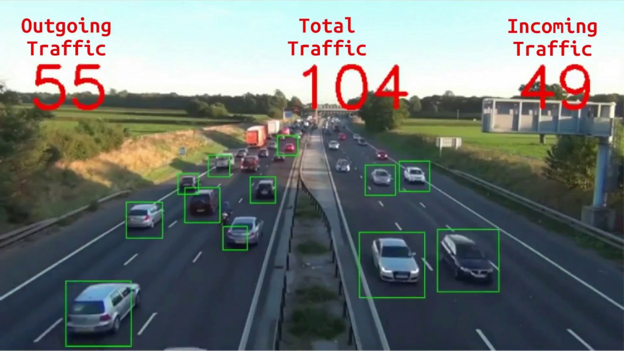 Automated Traffic Management System Using Opencv In Python Youtube