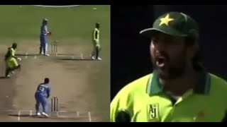 Inzamam ul Haq | Hilarious Run Out vs India | Big Blunder | Angry Moments | ODI | PAK vs IND