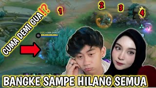 ILHAM ZHAO KOCAKNYA GAK CUMA OME TAPI DI MOLE JUGA - MOBILE LEGENDS