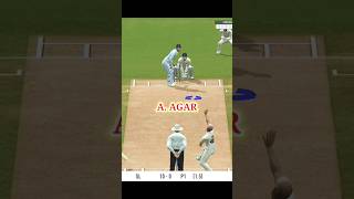 2023 TEST MATCH REAL SPIN YORKER BOWLING ACTION IN RC24 #shorts #cricket | JARVIS