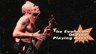 The Evolution Of Flea Playing Bass!