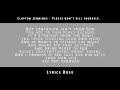 Clayton Jennings - Please Don't Kill Yourself (Lyrics)