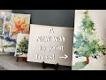 🎄 Paint GORGEOUS Trees EVERY time! 🎄 Technique Tuesday 🎄Watercolor Christmas Tree Inspiration 🎄