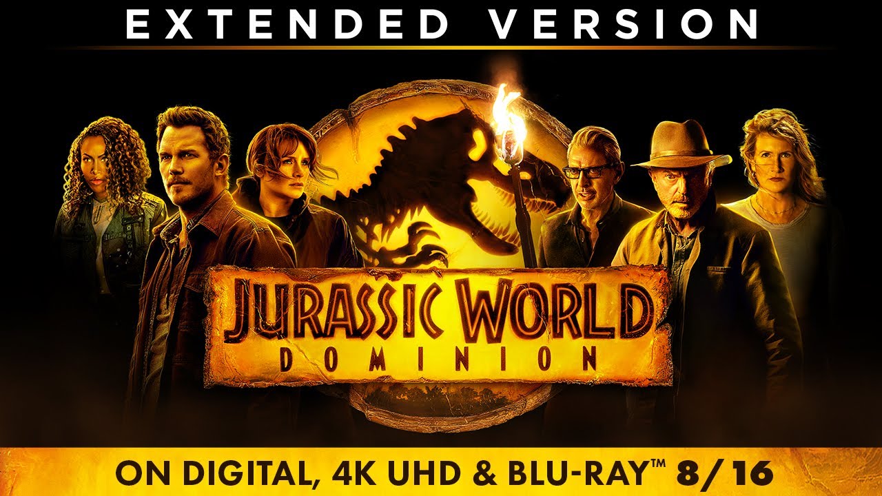 Jurassic World Dominion | EXTENDED VERSION | On Digital, 4K UHD & Blu ...