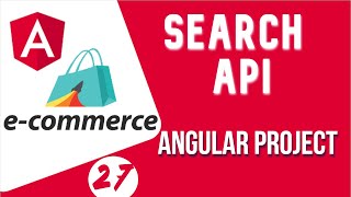Angular project in Hindi #27 Search product API | Angular E-commerce Project
