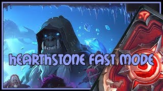 Hearthstone fast mode (evolve shaman)