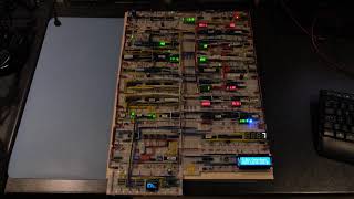 8 bit breadboard computer, with revised stackpointer