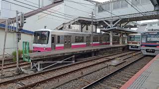 新京成電鉄8900形8938F　京成津田沼駅6番線発車　20241219 093233