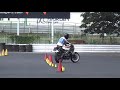 2017年　ジムカーナ　ダンロップ杯　r4　nsr250　heat1