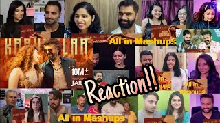 JAILER - Kaavaalaa Lyric Video Reaction Mashup | Superstar Rajinikanth | Anirudh | Nelson| Tamannaah