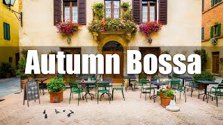 Autumn Positano Coffee Shop Ambience | Italian Music - Bossa Nova Music for Good Mood Start the Day