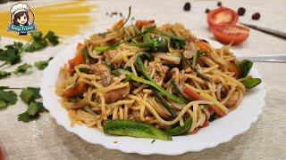 Quick \u0026 Delicious Chicken Chowmein Recipe By Tasty Treats