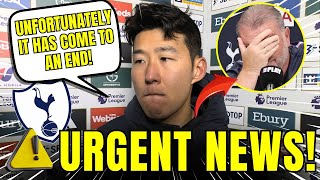 🤯😱ANNOUNCED NOW! SON'S REPLACEMENT CONFIRMED! SURPRISE EVERYONE! TOTTENHAM TRANSFER NEWS! SPURS NEWS
