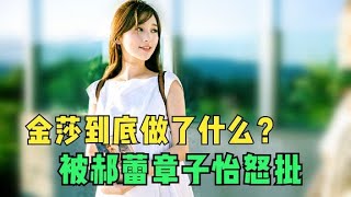 金莎做了什么？被郝蕾章子怡说低级，惹怒斯琴格日乐对簿公堂