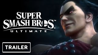 Smash Bros. Ultimate x Tekken - Kazuya Mishima Character Reveal Trailer | E3 2021