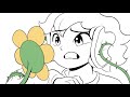 saying a lot of things as flowey undertale animation