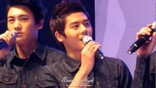 [Fancam] 121031 ZE:A Dongjun - 서울걸즈컬렉션 2012F/W AGAIN