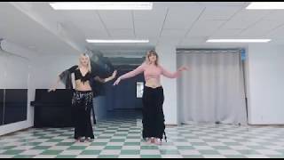 💫 Shape of You Bellydance 💫 Bellydance by Jenni \u0026 Ida 💫