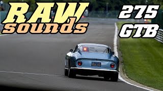 RAW sounds - very loud Ferrari 275 GTB