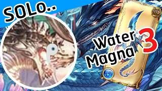 [GBF] Easy Solo at Super Ultimate Bahamut with Magna 3 Water スパバハ x 水マグナ3  ( Trophy Ver.) 【グラブル】