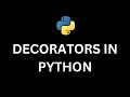 decorator in python | #python #coding #programming