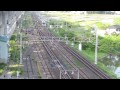 jr那須塩原駅 新幹線ホームから見る在来線