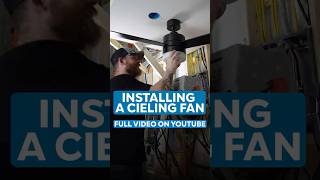 INSTALLING A CEIILING FAN - With Carlon Fan Rated Box