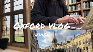 productive days at the university of oxford: library study vlog, formals, uni reflection