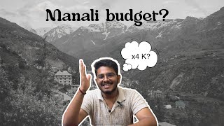 How Much Does a Manali Trip Really Cost? 💸 Full Breakdown! 🏔️✨