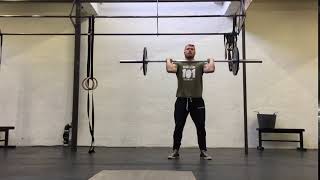 Power Cluster + Push Press