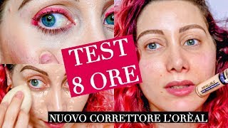 NUOVO correttore INFAILLIBLE L'oréal - REVIEW + TEST 8 ORE