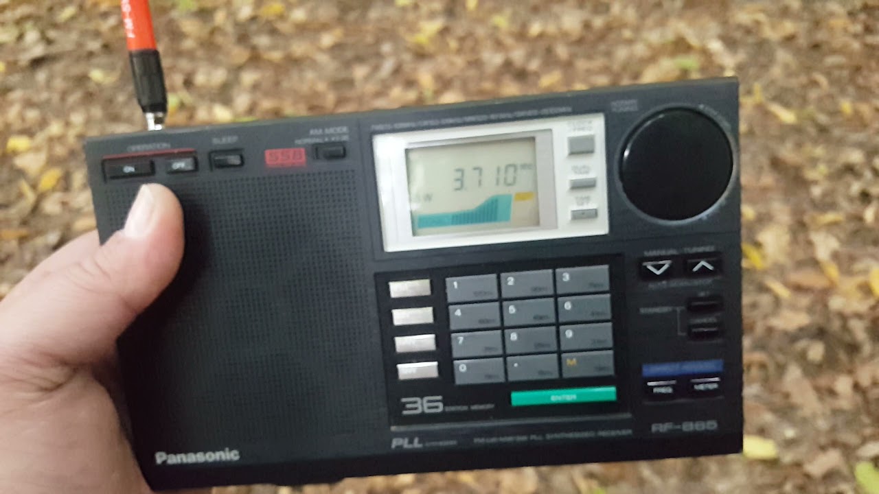 Band 80m SSB Reception With Panasonic RF B65 (Japan) - YouTube