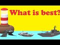 What is Best Destroyer, Stealth Boat or Military Boat Roblox Sharkbite