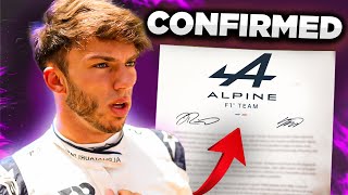 BREAKING! Pierre Gasly To Join Alpine For The 2023 F1 Season