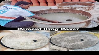 How To Make Cement Ring Cover/Cap?| सीमेंट रिंग कवर या ढक्कन कैसे बनाते हैं?|Septic Tank |Ring Slab|