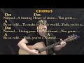 Natural (Imagine Dragons) Guitar Cover Lesson with Chords/Lyrics - 8th Strum