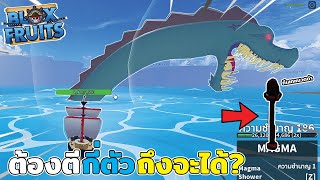 Blox Fruits : ต้องตีเจ้าทะเลกี่ตัว? ถึงจะได้ที่ \