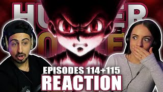 GON IS LOCKED IN! Hunter x Hunter Episodes 114-115 REACTION!