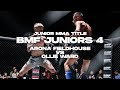 BMF Juniors 4 | Arona Fieldhouse vs Ollie Ward | Junior MMA Title Fight | BADMOFO MMA