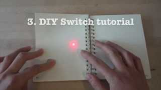 Circuit Stickers tutorial 3: DIY paper switch
