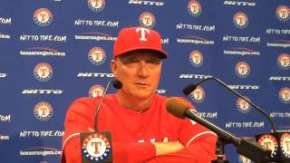 Jeff Banister explains why 81 pitchers were enough for Yu Darvish