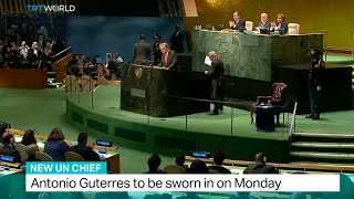 New UN Chief: Antonio Guterres to be sworn in on Monday