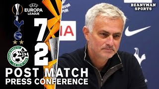 Tottenham 7-2 Maccabi Haifa - Jose Mourinho - Post Match Press Conference