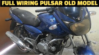 PULSAR Old Model Full Wiring detail  | pulsar motorcycle ki full wiring ki jankari (pulsar 150)